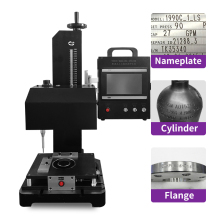 Personalized Metal Pet Name ID QR Code Engraving Machine