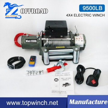 9500LB-1 DC12V/24V 4X4 Truck Winch