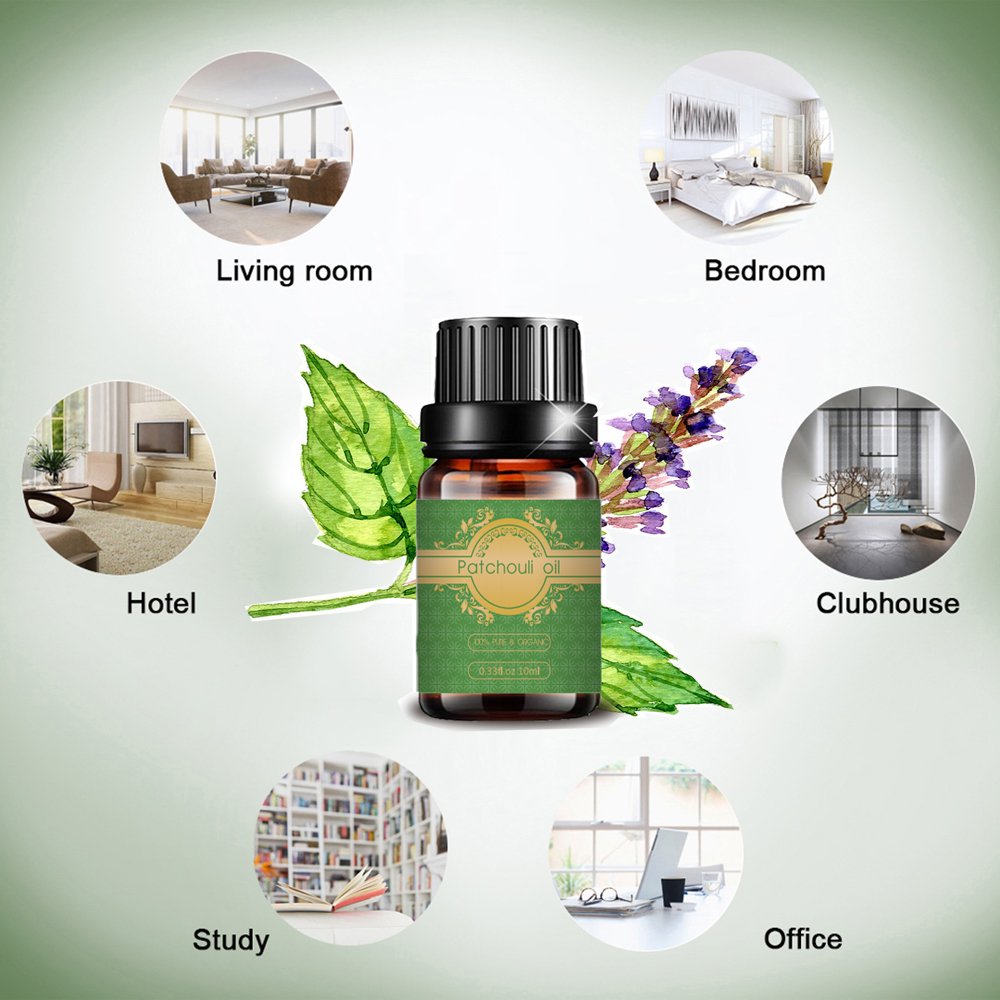 100%puro Patchuli Natural Essential Oil Precio a granel OEM