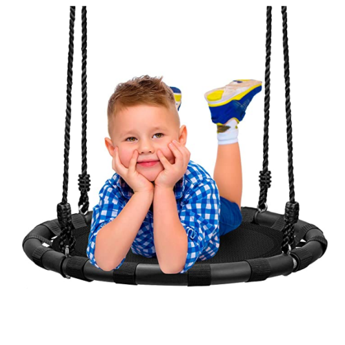 EASTOMMY Neues Design von Kids Round Mat Swing