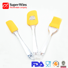 Heat-Resistant Spatulas Baking Spoons Silicone Brush