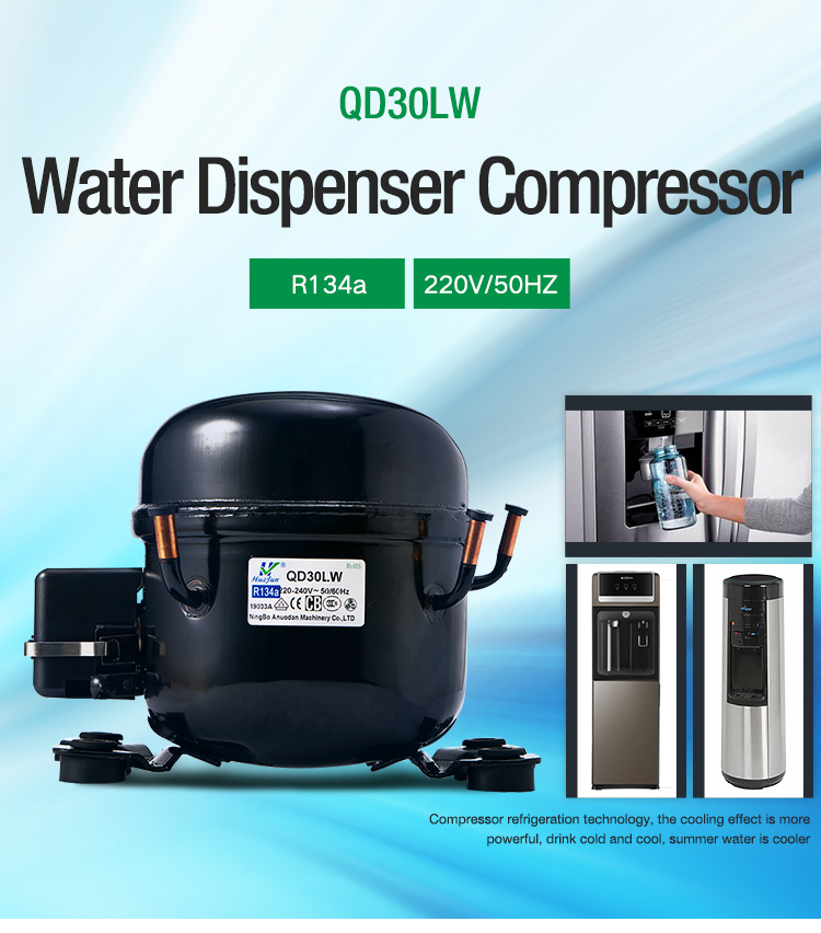 QD30LW R134a refrigerator compressor