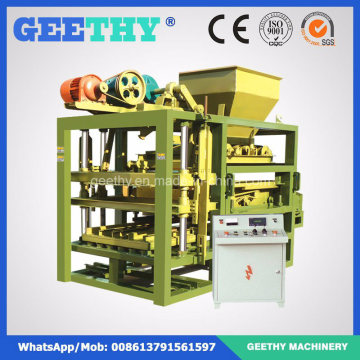 Hollow Block Pallet Qtj4-25 Concrete Hollow Block Machine Price