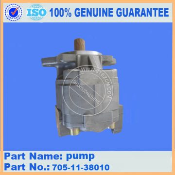 Komatsu gear pump ass'y 705-11-38010 for D65E-12