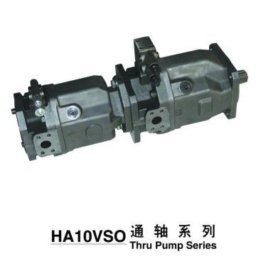 High Pressure Hydraulic Tandem Piston Pump , Clockwise Rotation Ha10vso