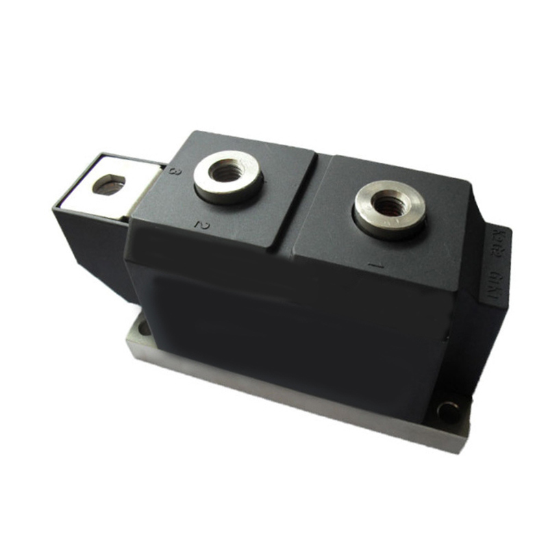 Heat transfer through aluminium 500A Dual thyristor module