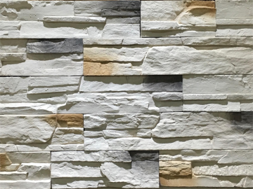 Smooth thin coking rock for fireplace decoration