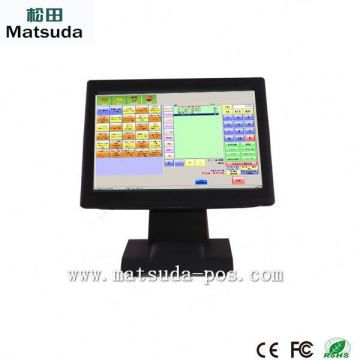 Windows touch screen pos monitor/pos system with software