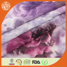 100% polyester printed jacquard mesh fabric