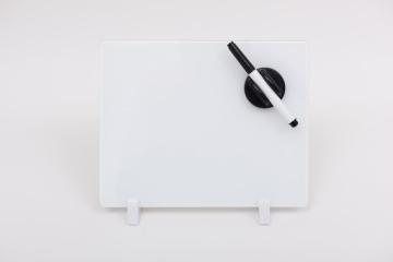 Desktop memo board 25*30cm table glass board