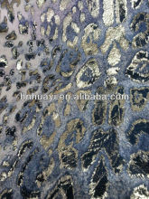 embossed print velboa for garment