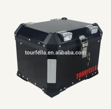 Tourfella motorcycle back box / 40L top box aluminum waterproof