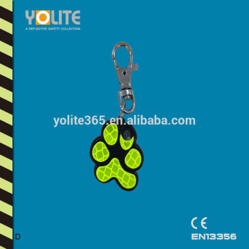 LED hard reflectors,LED reflective hangers, LED keychain