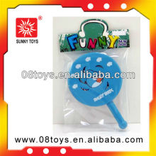 Funny plastic baby rattle