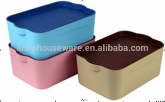 Home use colorful storage box & storage container with cover