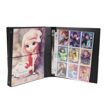 Customized 9-Pocket Plastic Photo Game Cards Album Binder