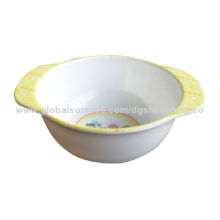 Melamine double ears bowl