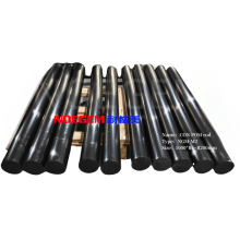 Black CON POM plastic Rods