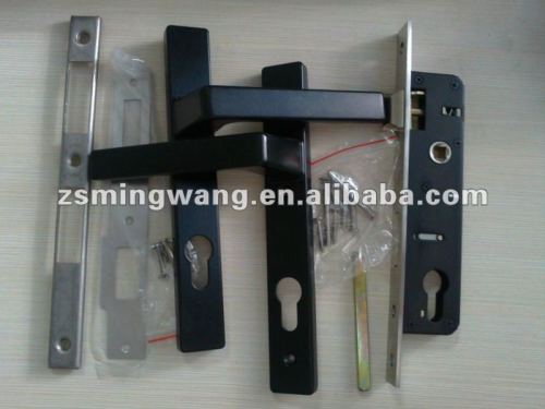 aluminum black handle lock