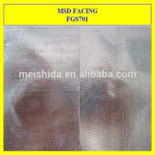 Double Sided Aluminum Foil Laminated Fiberglass Fabric for foil heat insulation