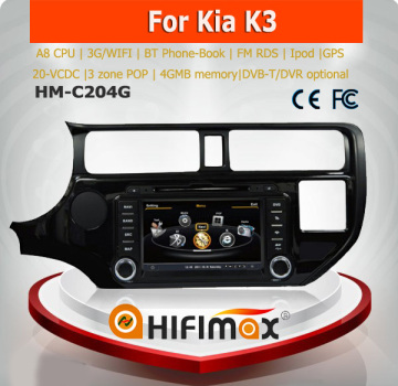 Hifimax car dvd gps for KIA RIO K3 2011 2012 car dvd player with gps