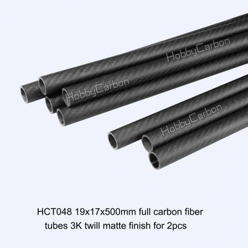 Tubo de fibra de carbono Hobbycarbon OEM 3K