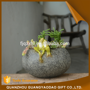 Petterns rotating music box garden decoration animal resin craft