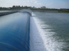 Blue inflatable rubber dam ,Inflatable Rubber Dam Supplier