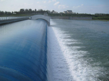 Blue inflatable rubber dam ,Inflatable Rubber Dam Supplier