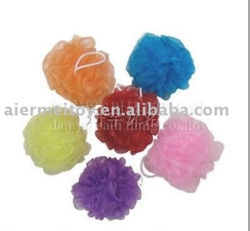 Mesh Scrunchie Promotional Bath Ball