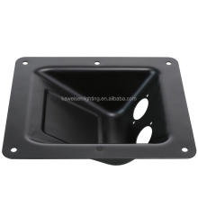 Special Design Speaker Accessories: Recessed Terminal Boxes, Cups, Plates, and Speaker Boxes