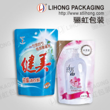 Various Sizes Doypack Packing Bags with Customized Printing for Liquid Laundry