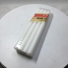 Wax taper candles plain white candles