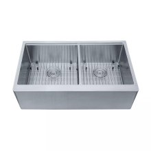 Double Bowl Apron Front Farmhouse Sink