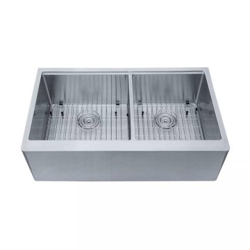 Double Bowl Apron Front Farmhouse Sink