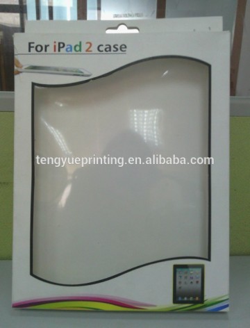 factory price paper package box with window