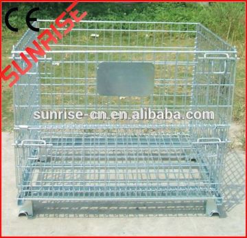 Fold wih PP sheet wire mesh cage