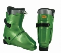 Double-board single buckle ski boots