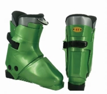 Double-board single buckle ski boots