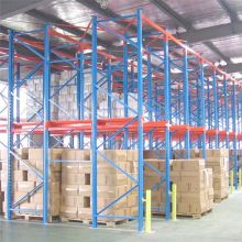 Custom Fitted Selective Blue And Orange Pallet Racking Put-in Rack