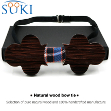 2016 mens wholesale bow ties wooden for wedding