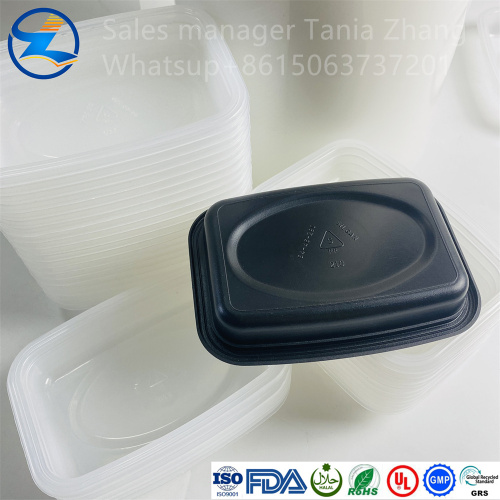 High quality White PP lunch box
