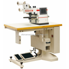 Automatic Gluing and Folding Machine for Shoe Upper Edges in Leather Production