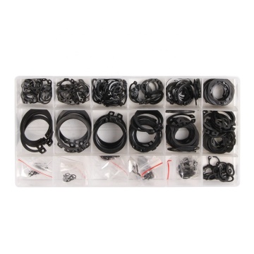 VIKTEC 300PCS Assortment Mixed Retaining Snap Ring Kit - Internal & External Seeger Circlips
