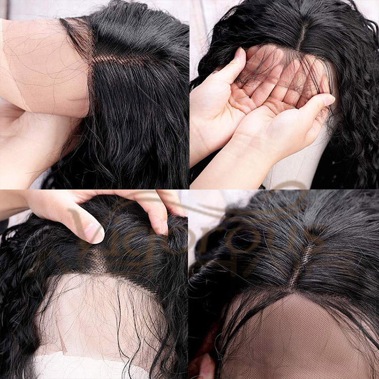 Vigorous Cheap Vendor Wholesale Afro Curly Deep Wave Black Brown Lace Front Wigs Synthetic Hair For Black Women Lace Front Wig