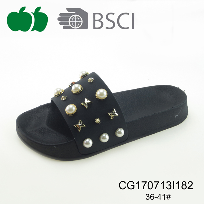 2017 New Design Fashion Female Slippers