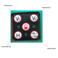 8-wire laser leveling instrument