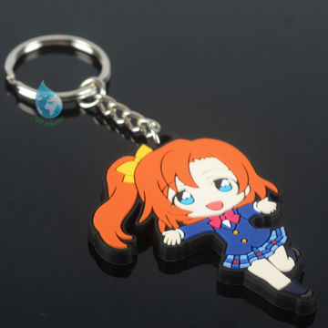 2014 custom soft pvc keychains