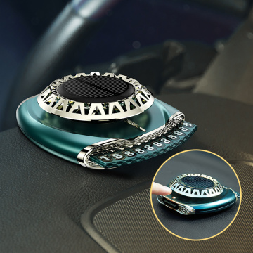 Polymer Fragrant Solar Rotating Waterless Car Aroma Scent Diffuser