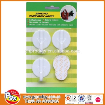 Adhesive strong wall hook/Plastic adhesive hook